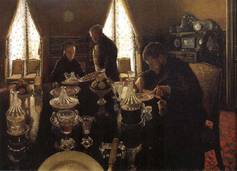 Gustave Caillebotte Supper